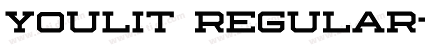 Youlit Regular字体转换